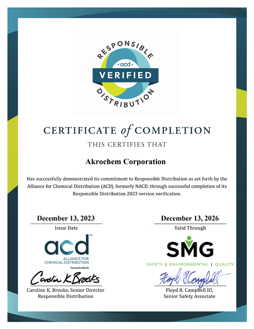ACD Certification